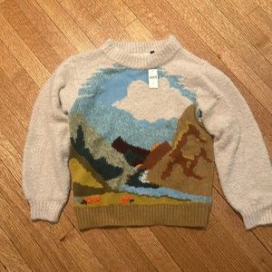 Anthropologie Sleeping on Snow sweater- small